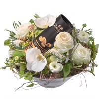Blumenversand; Deluxe und S?ss mit Gottlieber Cacaomandeln